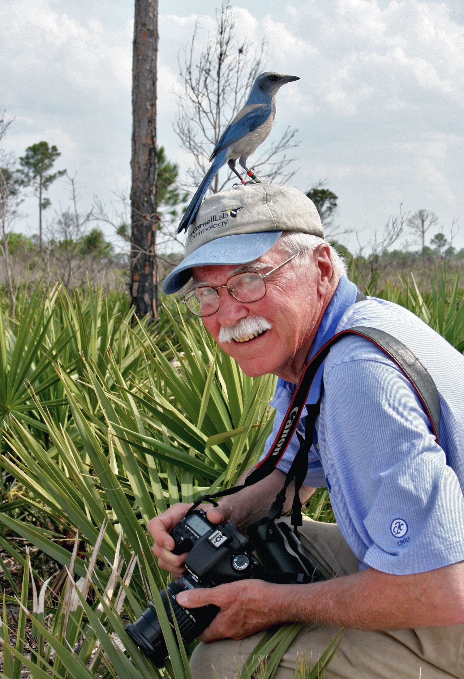 Fitzpatrick at the Archbold Biological Station in 2013. Photo by Miyoko Chu.